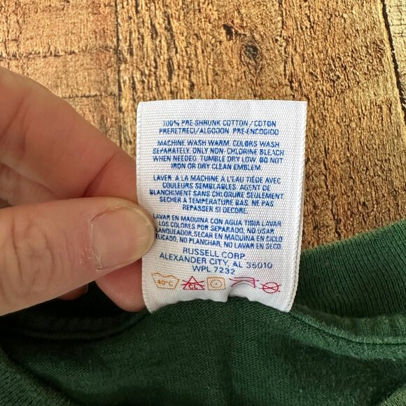 Branson Green Jerzees T-Shirt Size L 100% Cotton Graphic Tee Mens Apparel - Picture 7 of 8